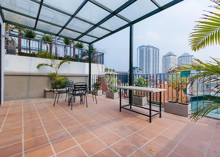 Luck Apart 9 - Hanoi Westlake Balcony